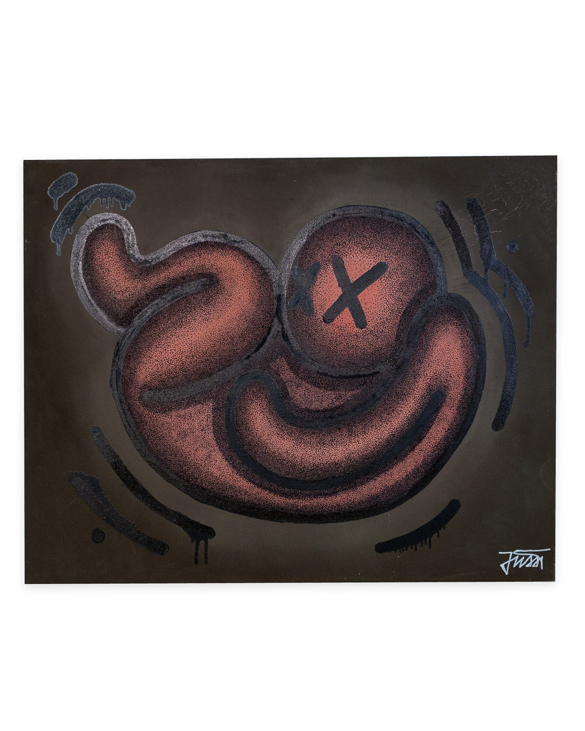 #Born – Original Acrylbild von Jussi