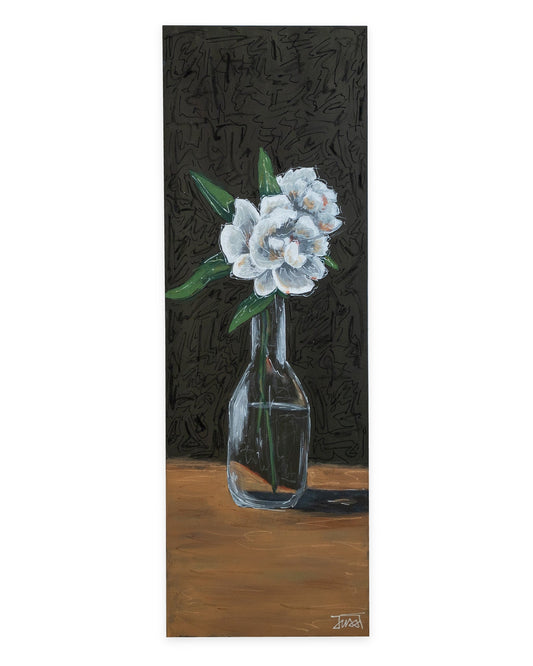 #Flower – Original Acrylbild von Jussi