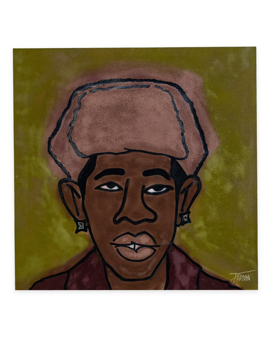 #Tyler – Original Acrylbild von Jussi